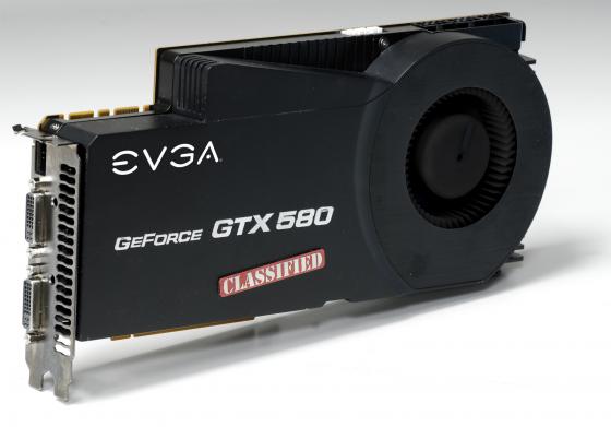 EVGA passe la GTX 580 en classified edition 