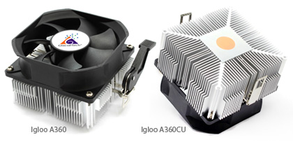 Ton CPU AMD prend son envol avec les radiateurs GlacialTech A360 et A360CU