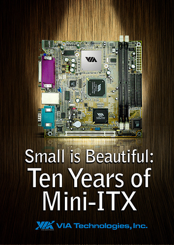 Un eBook trs sympathique par VIA, pour les 10ans du Mini-ITX