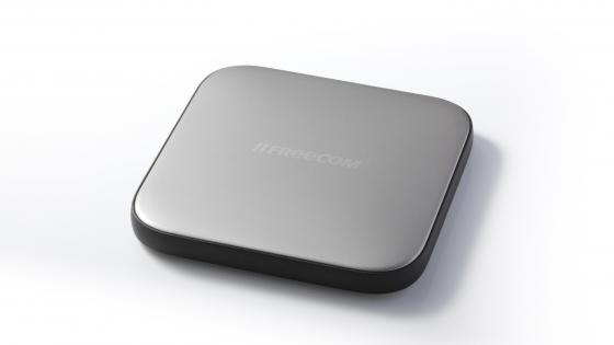 Freecom Mobile Drive Sq, un disque dur externe carr, en SuperSpeed