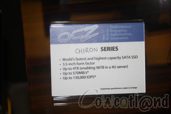 [CES 2012] OCZ : un SSD de 4 To
