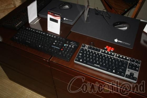 [CES 2012] CM Storm, deux souris, et deux claviers