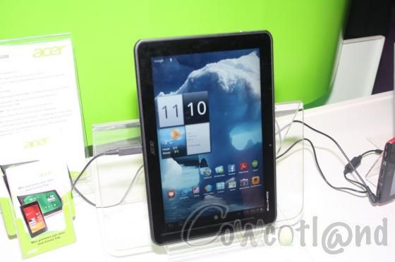 [ITP2012] Acer : une Iconia Tab A510 en Tegra 3