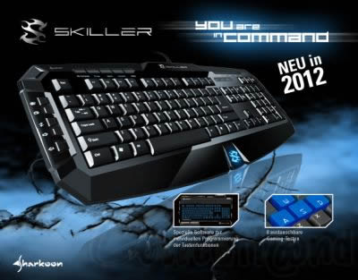 CeBIT 2012 : les futurs claviers Sharkoon