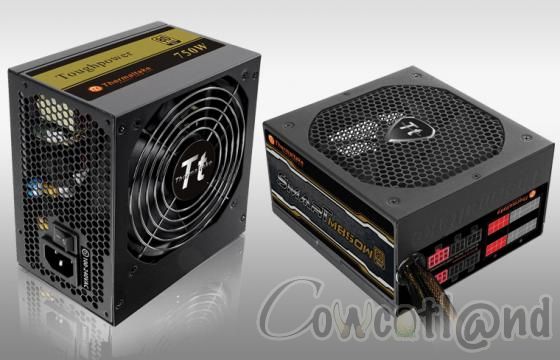 Thermaltake : des nouveaux blocs Toughpower et SMART en Gold et Bronze