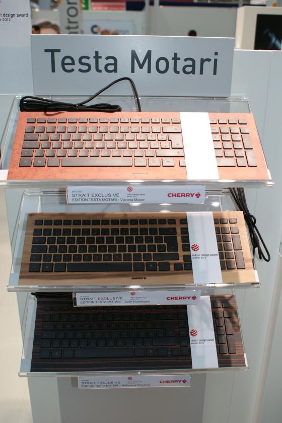 [CeBIT 2012] Cherry, du clavier et du combo clavier/souris