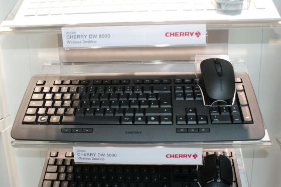 [CeBIT 2012] Cherry, du clavier et du combo clavier/souris