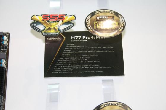 [CeBIT 2012] Asrock : un max d'image pour d�couvrir tout le Z/Q/B 7x de la marque