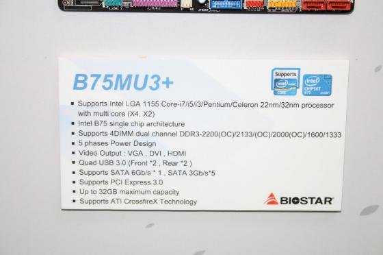 [CeBIT 2012] Biostar : un max d'images des CM Z/B/Q 7x