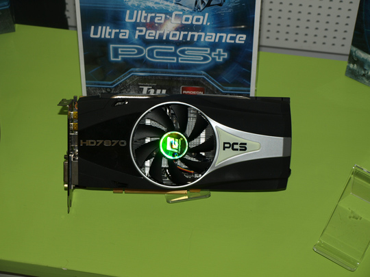 [CeBIT 2012] Encore de tr�s belles cartes Powercolor