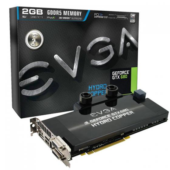 La GTX 680 Hydrocooper d'EVGA