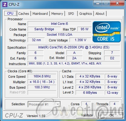 [Cowcot TV] Test Processeur Intel Core i5 2550 K