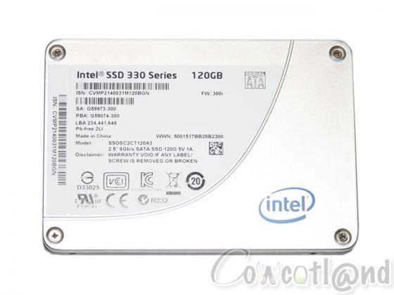 [Cowcotland] Test SSD Intel 330 Series 120 Go