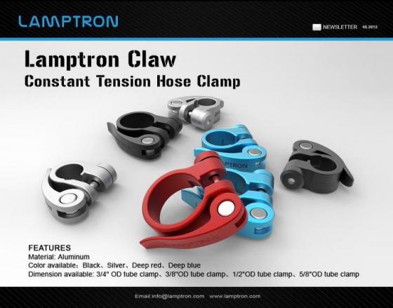 Lamptron Claw, pour ton watercooling et ta selle de v�lo