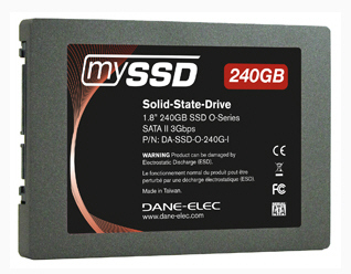 Dane-Elec se lance dans le SSD avec le mySSD O-Series