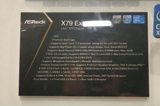 [Computex 2012] Asrock Extreme 11 : Extreme