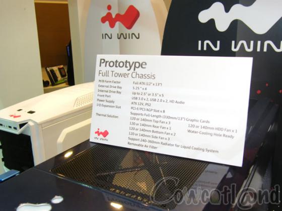 [Cowcotland 2012] Le reste chez In Win ? Du tr�s tr�s lourd !