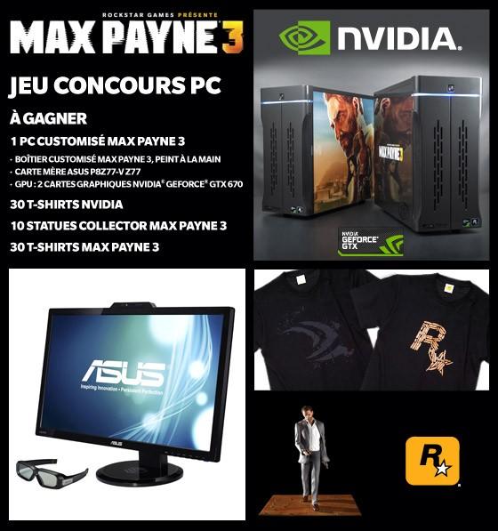 Gagnez un PC Max Payne 3