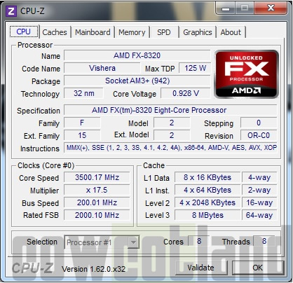[Cowcotland] Test processeur AMD FX-8320