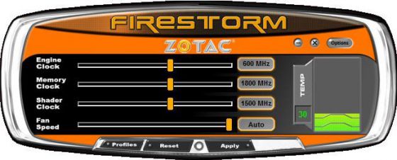 zotac firestorm logiciel overclocking