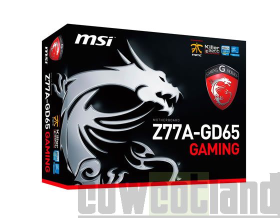 carte mere msi dragon edition z77a gd65 gaming