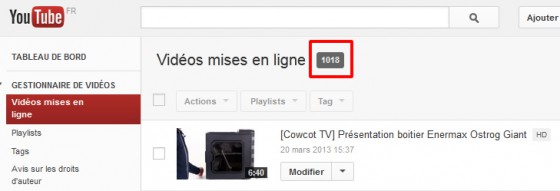 youtube 1000-videos cowcot-tv