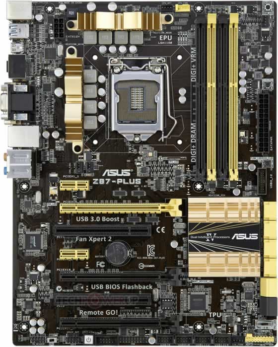 asus annonce ses cartes meres haswell classic series