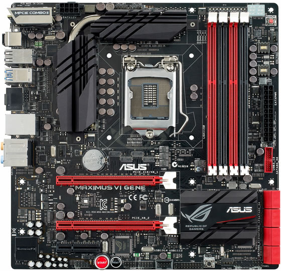 asus annonce ses cartes meres haswell republic of gamer