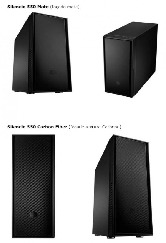 cooler master trois nouvelles versions silencio 550