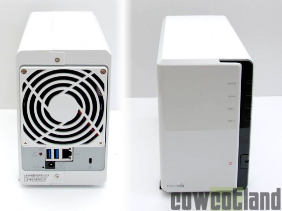 cowcotland test nas synology ds213-air