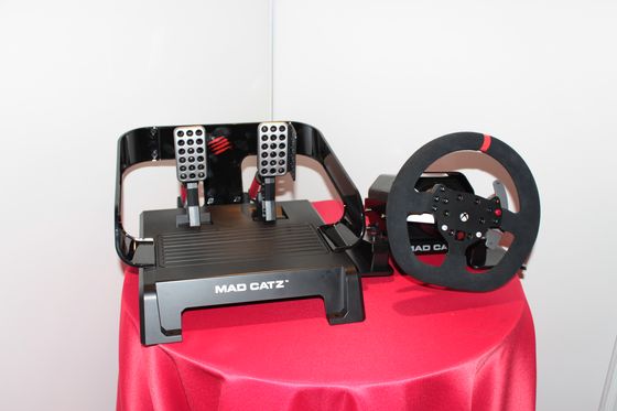 Volant + Pédalier Mad Catz PS1 – Sony Playstation – SLEH-0005 – Occasion Fonctionnel