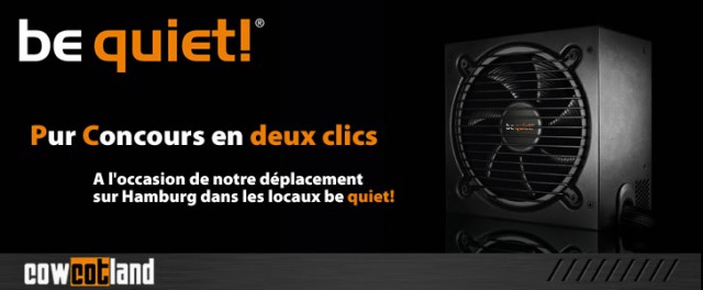 concours be quiet cowcotland pure power l8 500w gagner