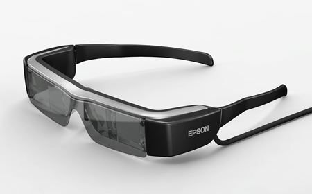 epson egalement present marche lunettes connectees moverio bt-200
