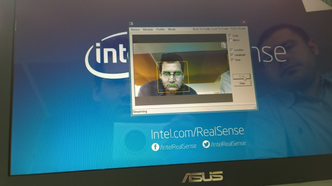 intel-future-showcase 2014 ecran holographique camera impression 3d