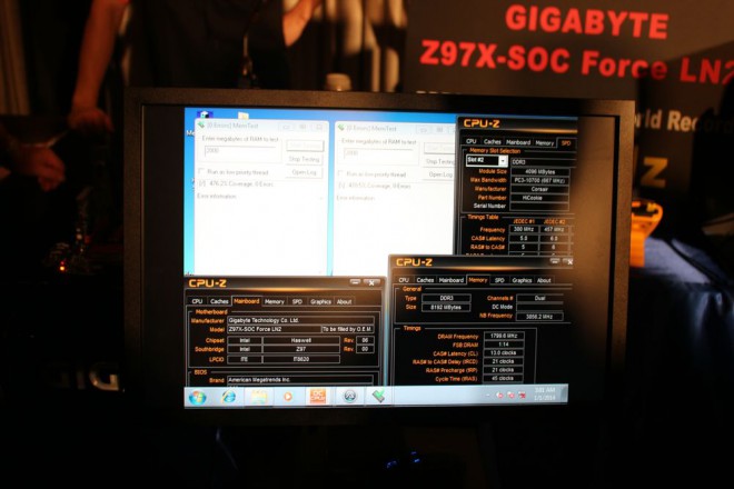 computex 2014 gigabyte sort arsenal clockers extreme
