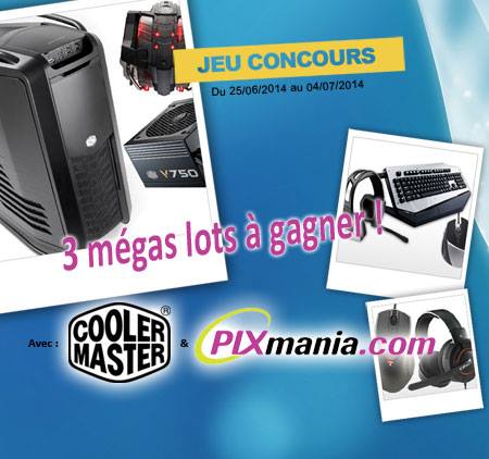 concours pixmania cooler-master