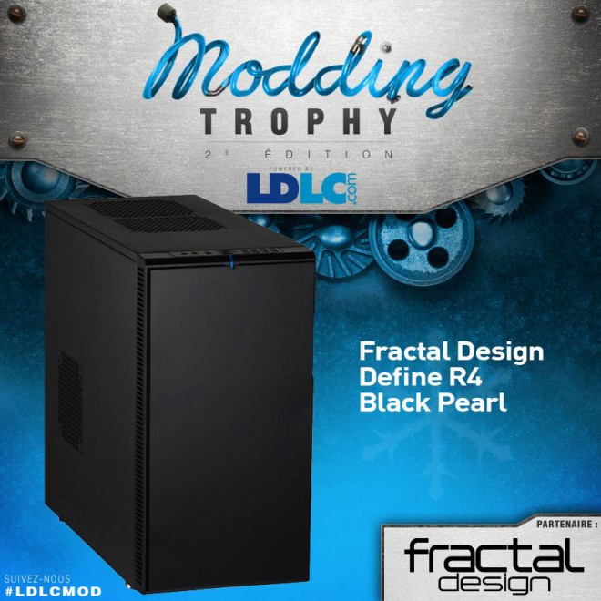 ldlc modding trophy presentation fractal design define r4 black pearl
