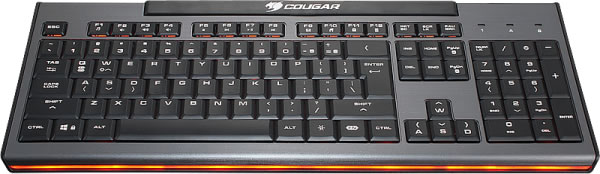 Cougar 200K, un clavier étonnant pour le joueur gaucher