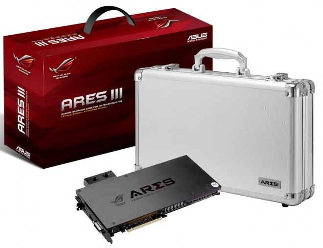 asus republic gamers annonce ares iii