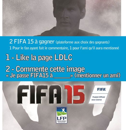 ldlc concours gagner fifa 15
