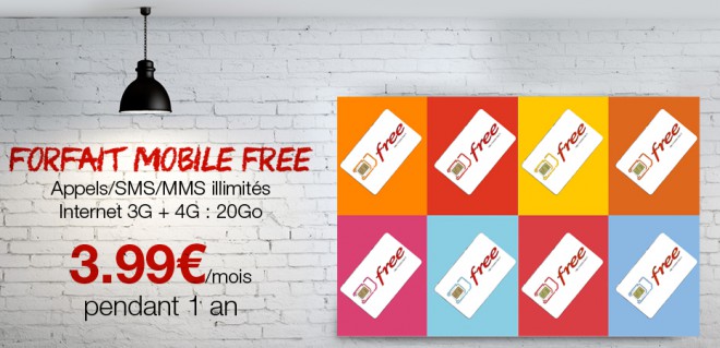 free forfait mobile illimite 3 99 pendant 12 mois vente privee