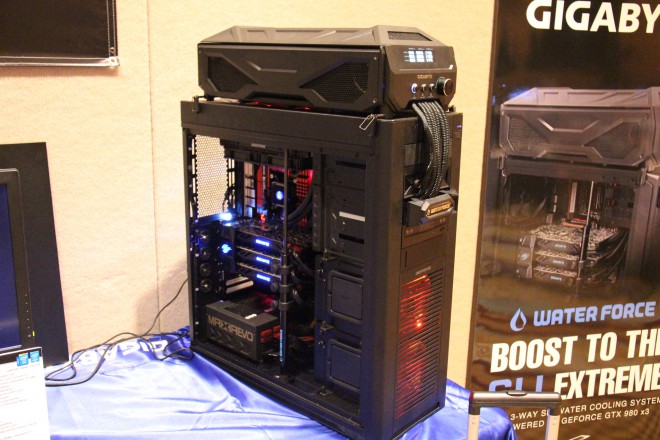 ces-2015 gigabyte water-force