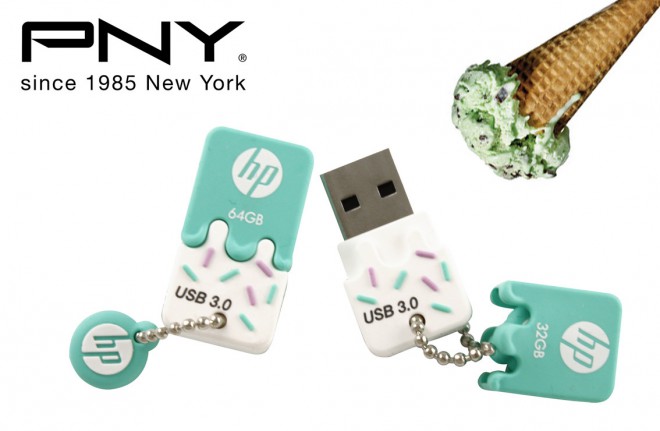 pny-hp cle usb glace