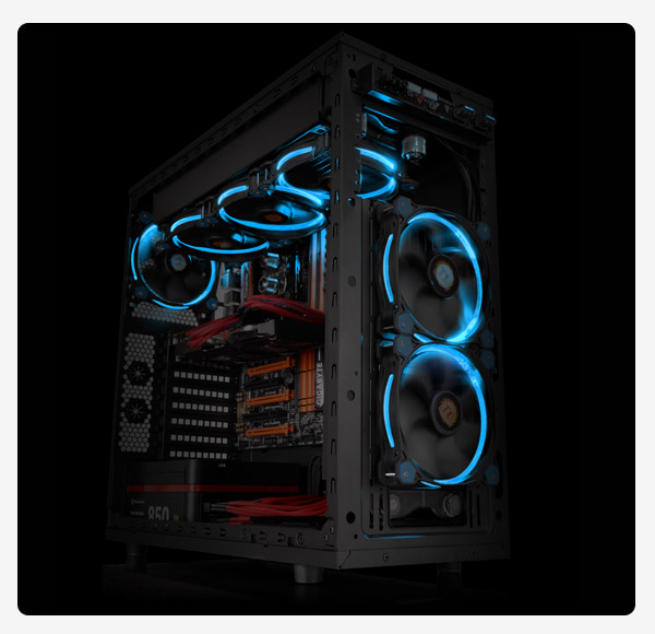 thermaltake officialise ventilateurs riing