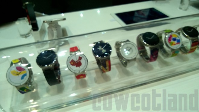 mwc 2015 alcatel onetouch watch montre alcatel montre plusieurs coloris