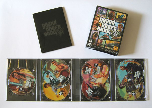 version physique gta 5 pc 7 dvd