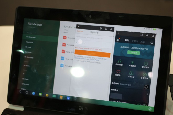 asia 2015 remix force os tablette