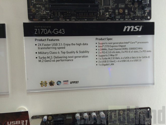 computex 2015 cartes meres skylake msi