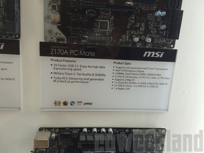 computex 2015 cartes meres skylake msi