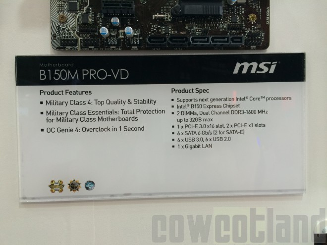 Computex 2015 : Les cartes mères Skylake de MSI computex 2015 cartes meres skylake msi